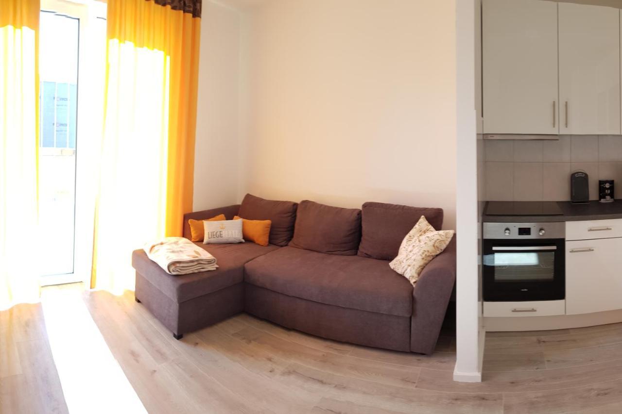 Ferienwohnung In Birkenwerder Mit Balkon エクステリア 写真